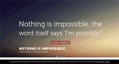 Desktop Screenshot of impossibile.info